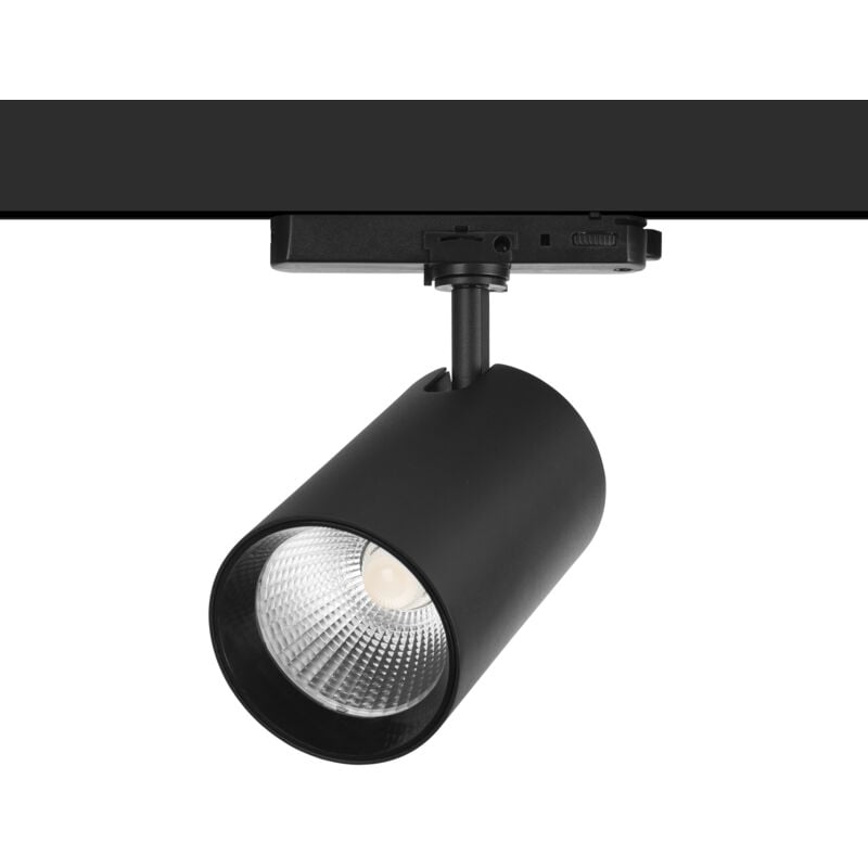 foto del prodotto tent - proyector de carril led 24.6w di metro 9cm. blanco neutro 4000k y 2103lm. sistema de carril compatible con carr