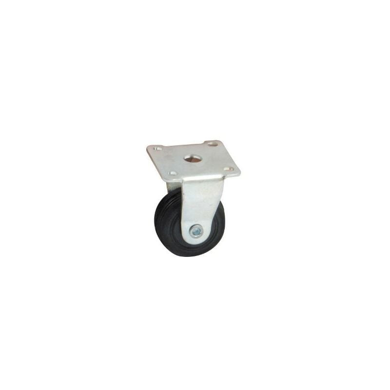 foto del prodotto tente ruota fissa con base rettangolare avl ruota in gomma 40 portata 35 kg 508641a
