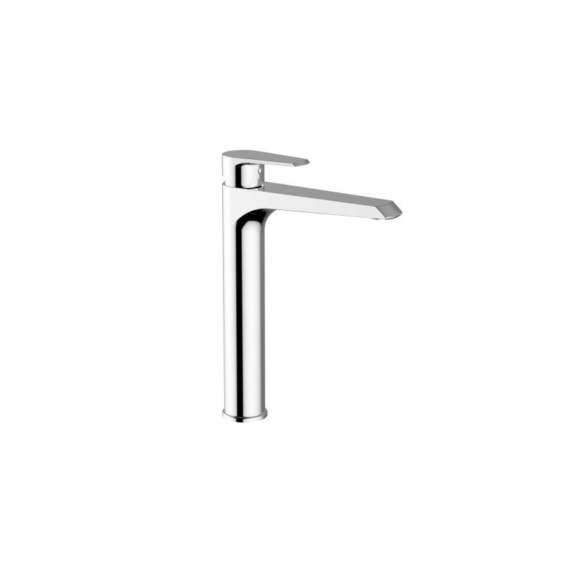 foto del prodotto teorema rubinetteria miscelatore per lavabo alto in ottone cromato teorema velvet