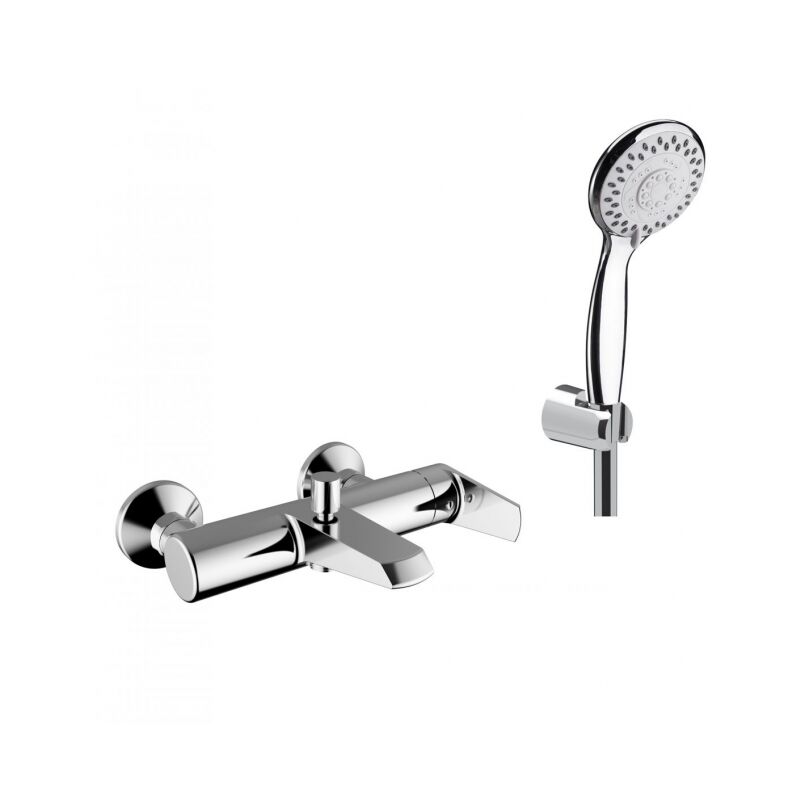foto del prodotto teorema rubinetteria miscelatore vasca con set doccia teorema velvet
