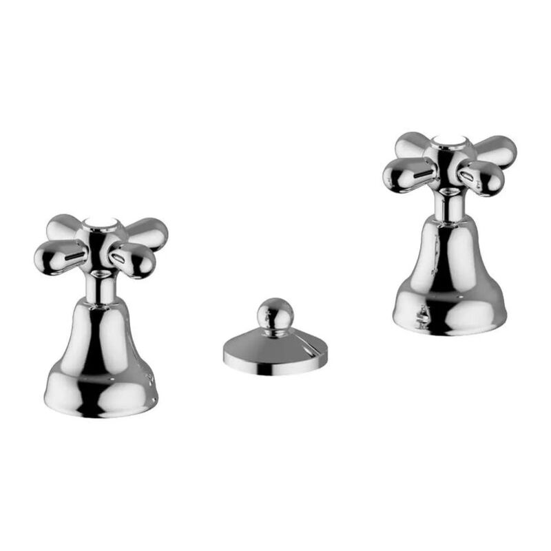 foto del prodotto teorema rubinetteria serie daisy rubinetto batteria bidet cromo