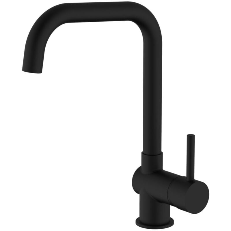 foto del prodotto teorema rubinetteria serie kitchen program miscelatore lavello leva laterale canna l