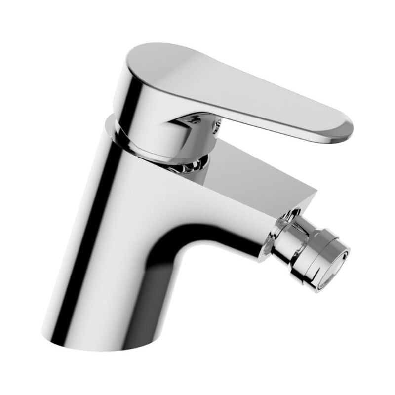 foto del prodotto teorema rubinetteria - serie t-line miscelatore bidet con scarico automatico