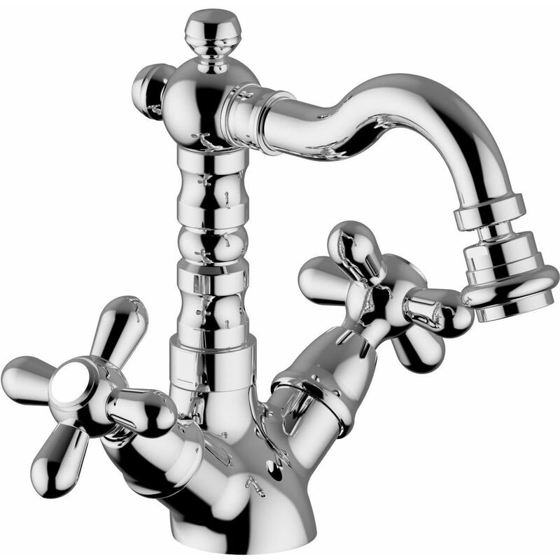 foto del prodotto teorema rubinetteria teorema monoforo bidet bocca tubo bronzo serie daisy retro art. 70418