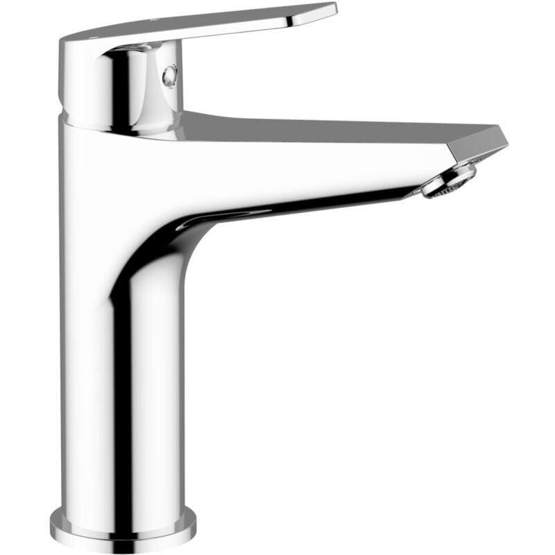 foto del prodotto teorema serie sonic miscelatore monocomando lavabo medio cromo