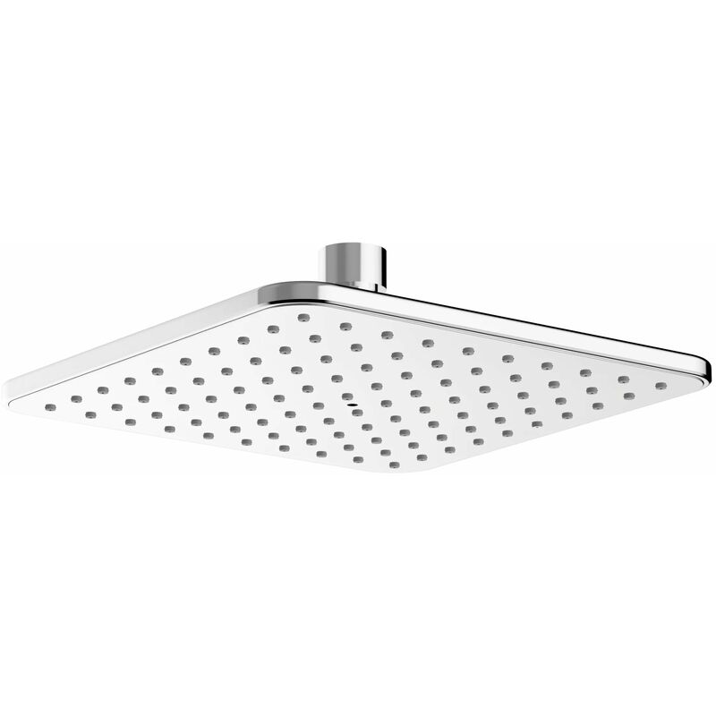 foto del prodotto teorema soffione quadrato 200x200 in abs cromato