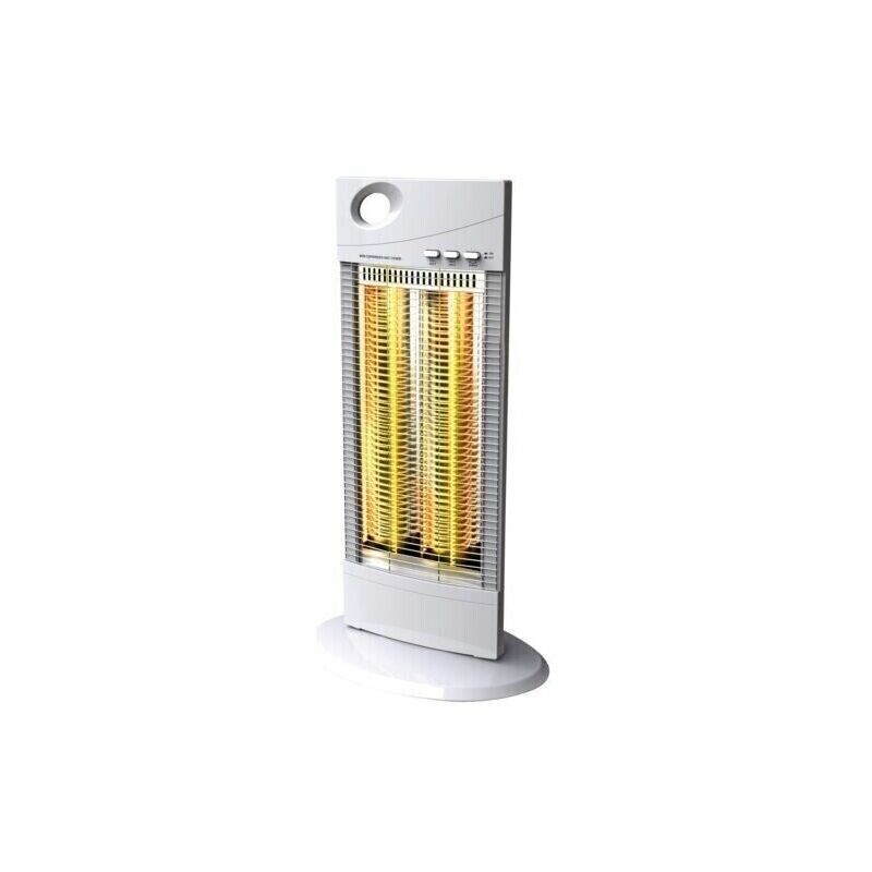 foto del prodotto teporus stufa caldobagno elettrica a carbonio oscillante 2 potenze 500 1000w con basetta
