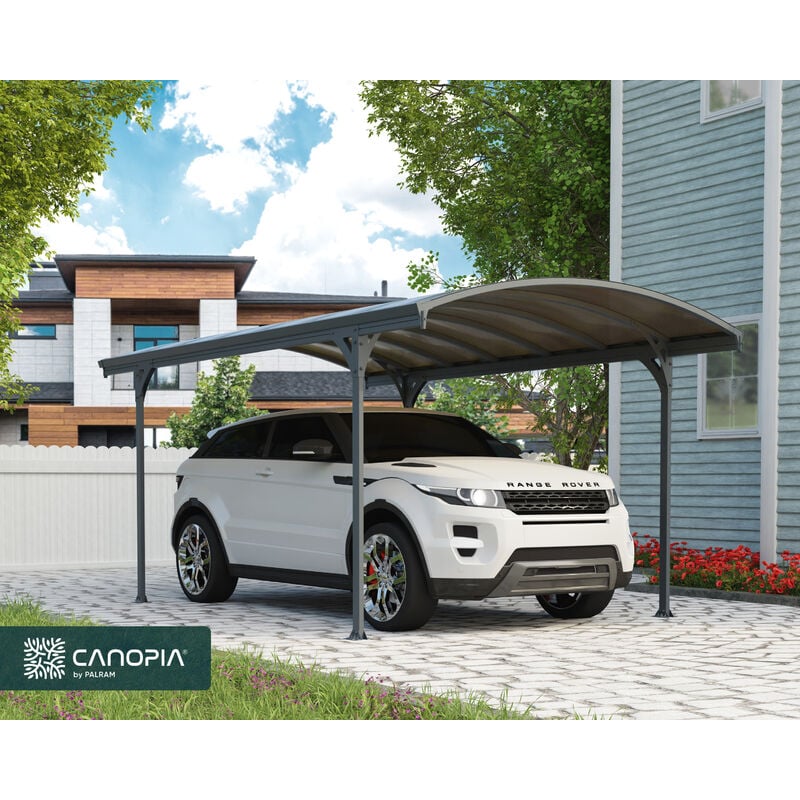 foto del prodotto tepro canopia vitoria carport in alluminio 3 x 5 m