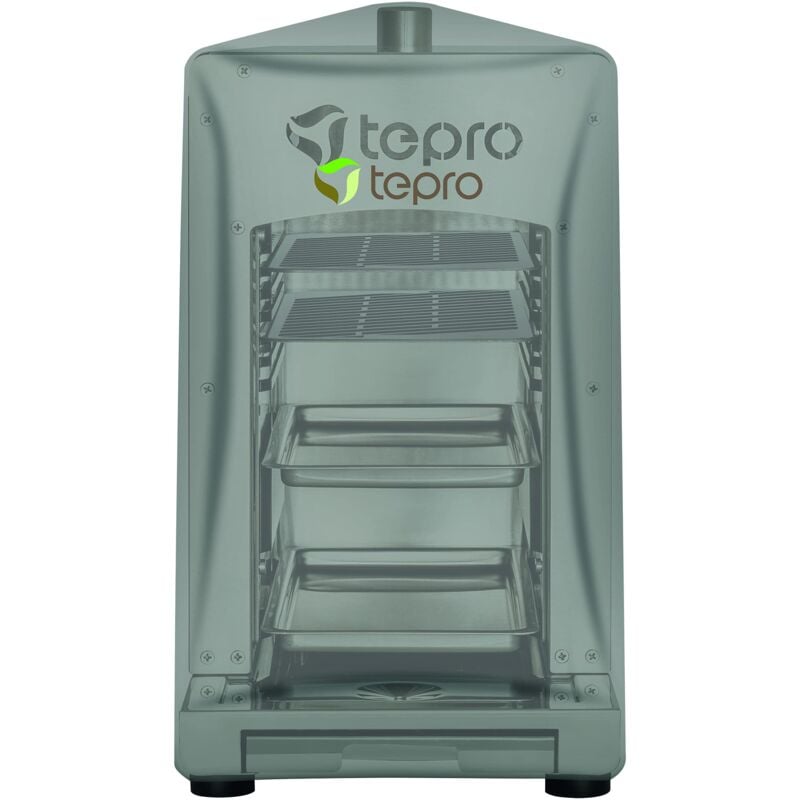 foto del prodotto tepro copertura universale per bistecche, antracite 58,5 x 28,5 x 39 cm 