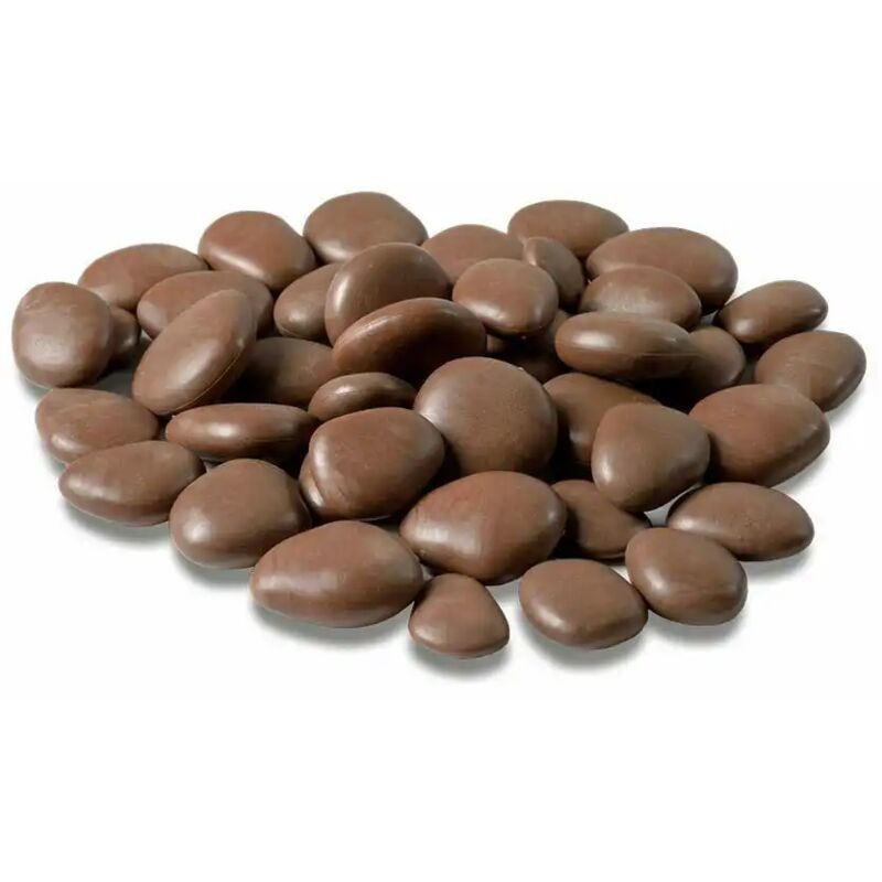 foto del prodotto teraplast re pebbles confezione da 80 sassi decorativi brown 25x25cm in plastica riciclata