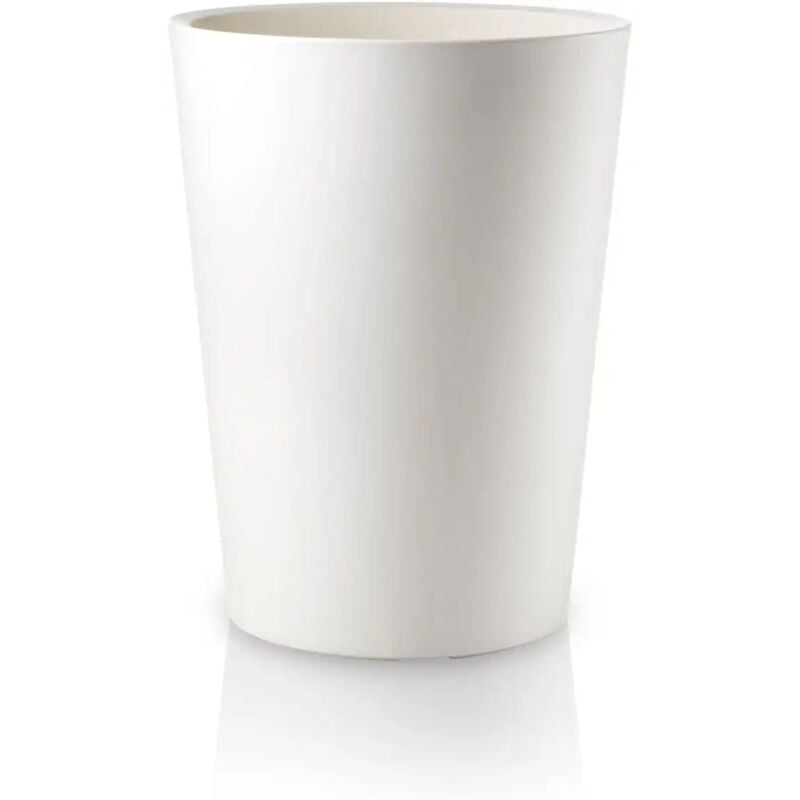 foto del prodotto teraplast vaso fioriera zamora essential 65 bianco 49x36xh64,5cm interno ed esterno