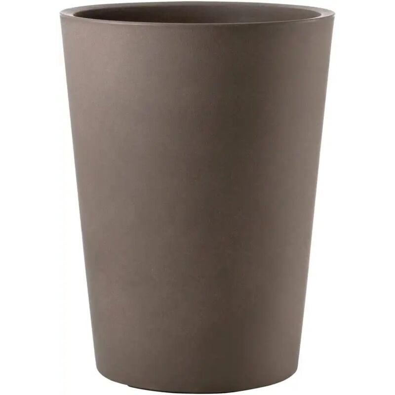 foto del prodotto teraplast vaso fioriera zamora essential 65 cappuccino 49x36xh64,5cm interno ed esterno