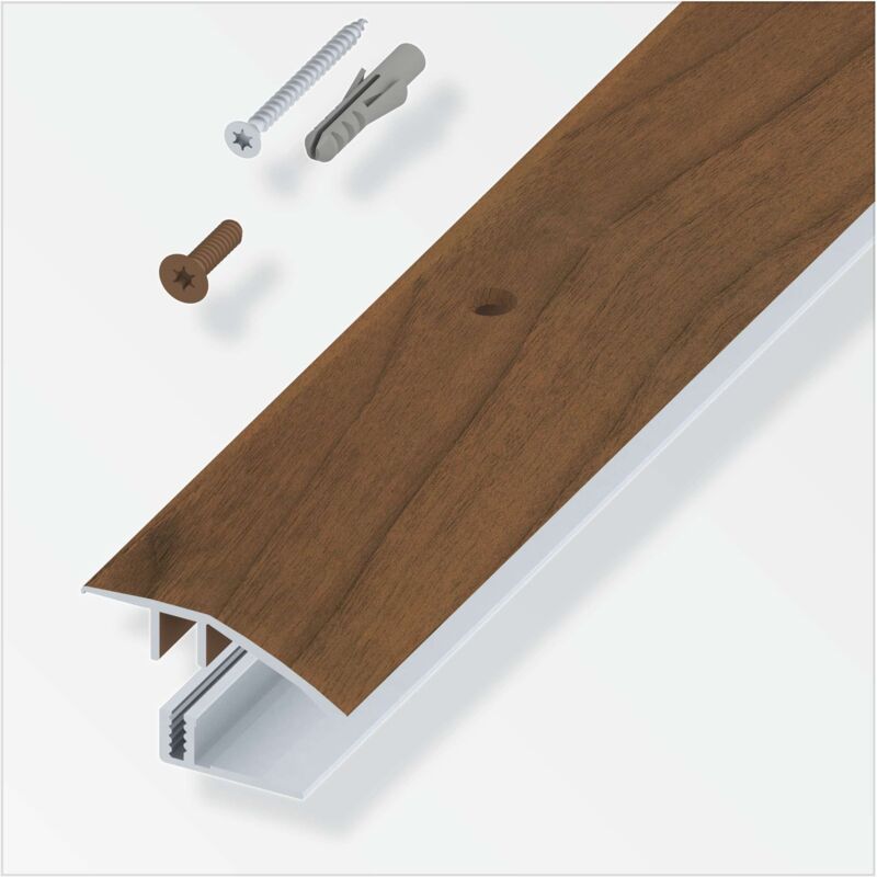 foto del prodotto terminale a scivolo per parquet noce nat. 100 cm