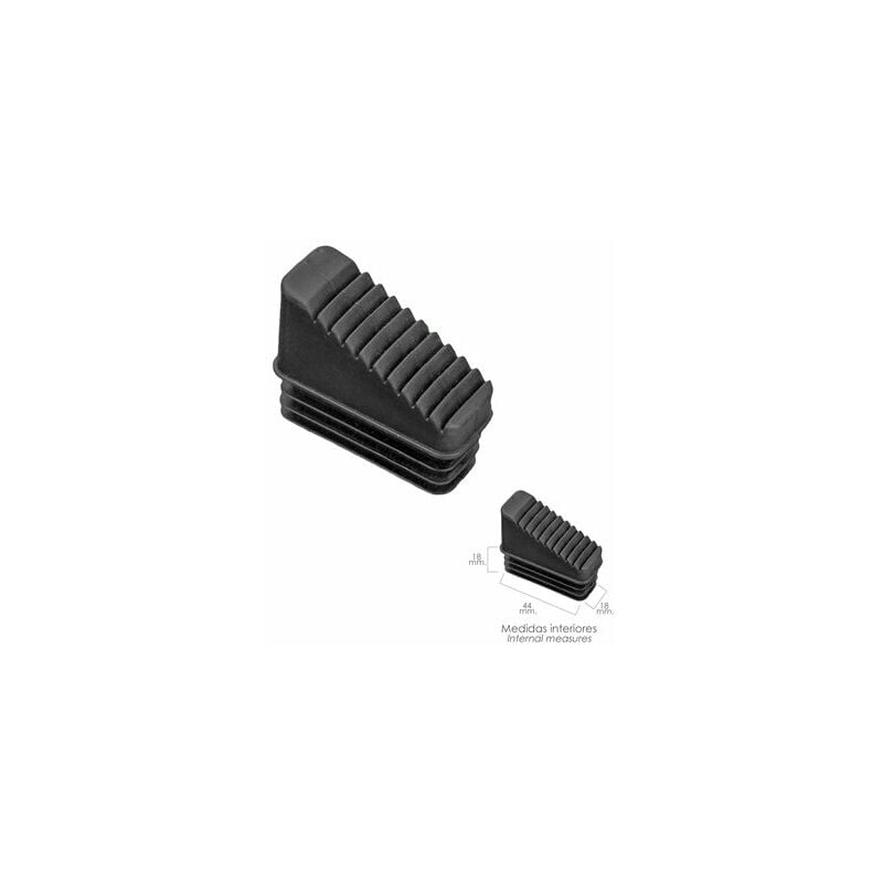 foto del prodotto terminale anteriore per scale in alluminio oryx 7 e 8 gradini