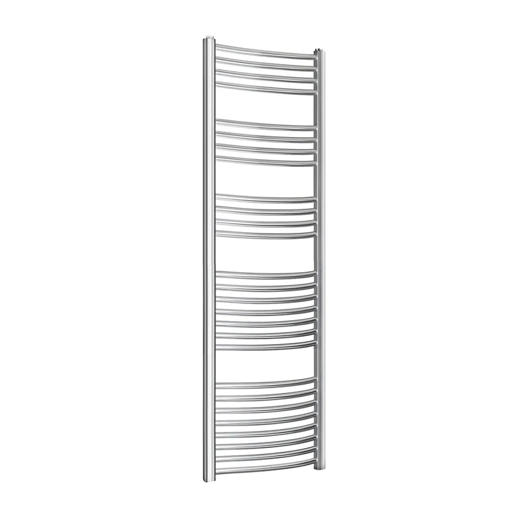 foto del prodotto termoarredo bagno scaldasalviette 60x150 cromo curvo interasse 55 cm