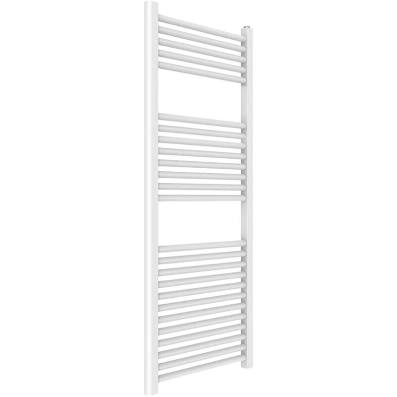 foto del prodotto termoarredo bagno scaldasalviette bianco l 45x120 interasse 40 cm