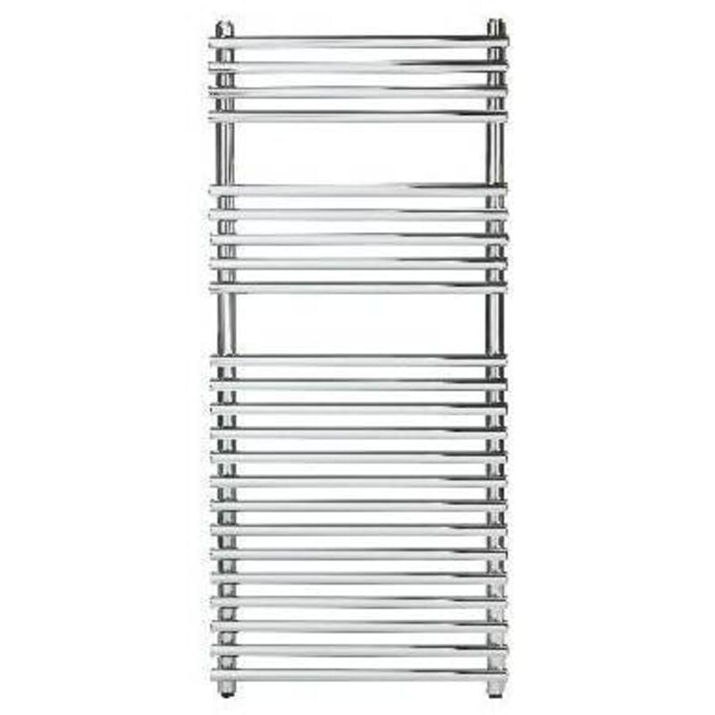 foto del prodotto termoarredo design cromato tubi tondi misura h 1650 x int. 450 mm