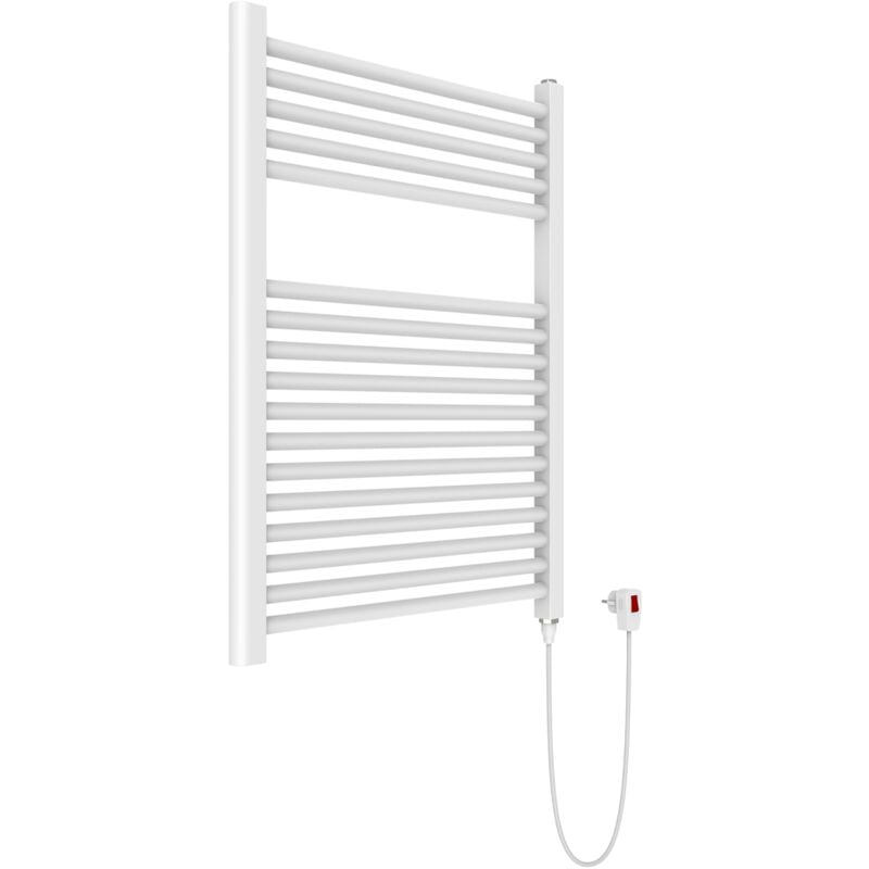foto del prodotto termoarredo elettrico per bagno 60x77 bianco