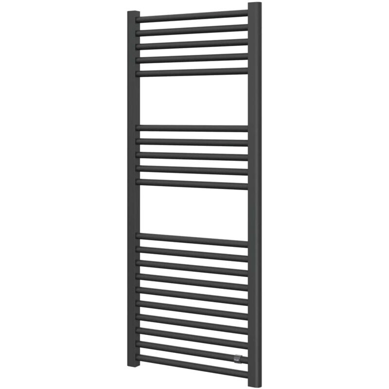 foto del prodotto termoarredo 'gioia' antracite diritto dl h.1186 x l.450 x i.400 mm