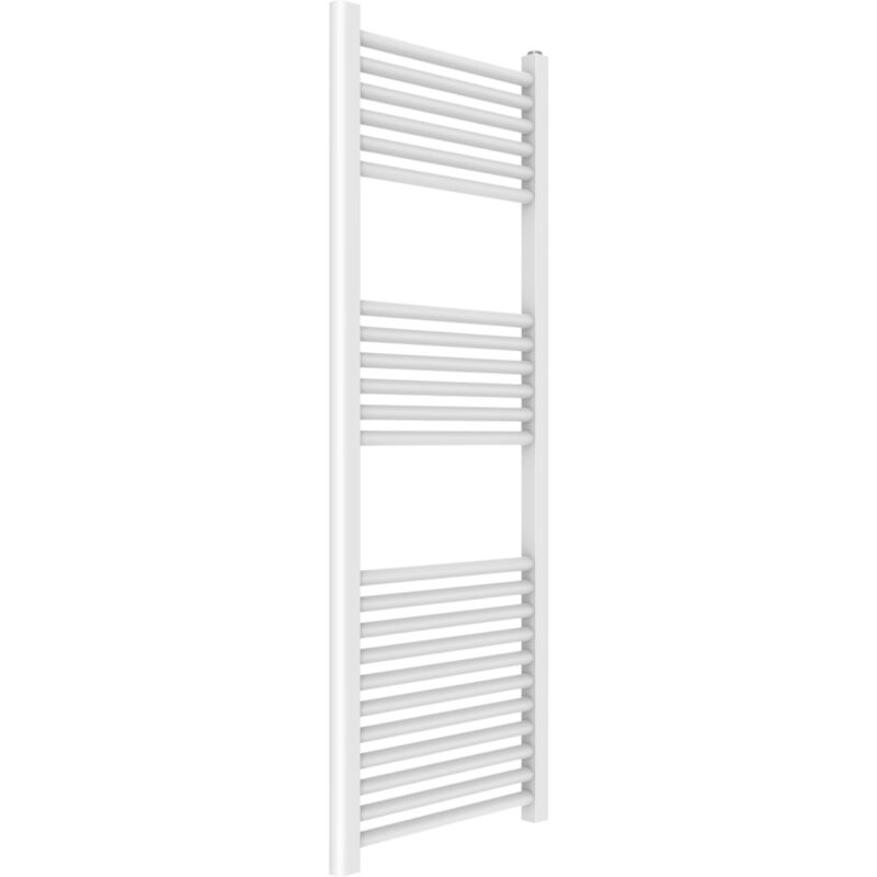 foto del prodotto termoarredo per bagno 45x120 bianco con 23 tubolari