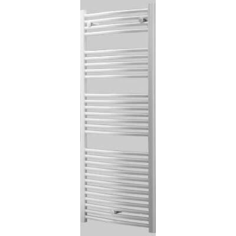 foto del prodotto termoarredo scalda salviette mod. san remo bianco curvo - h 1420 l 450