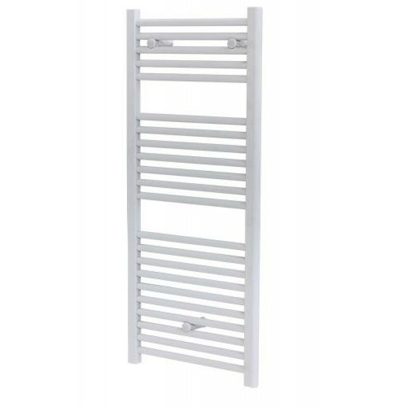 foto del prodotto termoarredo scaldasalviette lazzarini h.111 cm 450 mm cromato lucido curvo