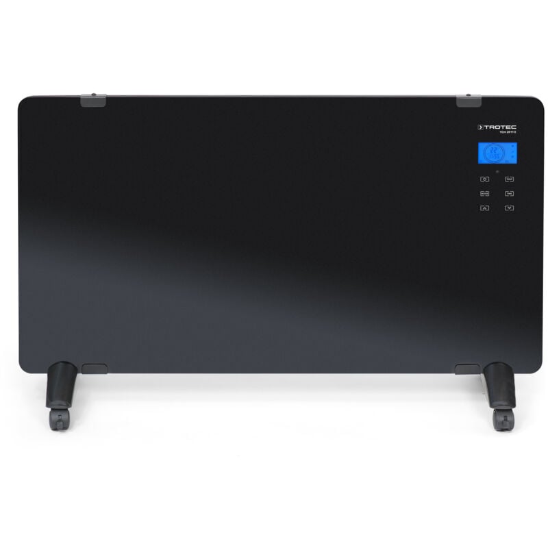 foto del prodotto termoconvettore di design con pannello in vetro tch 2011 e