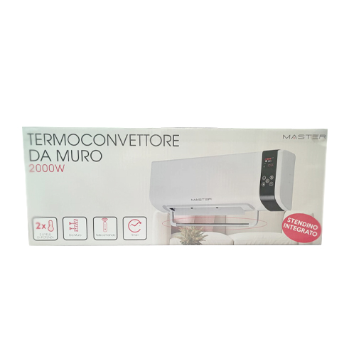 foto del prodotto termoconvettore master 2000w a parete