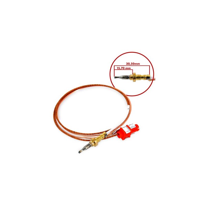 foto del prodotto termocoppia cucina piano cottura whirlpool attacco jack 51cm