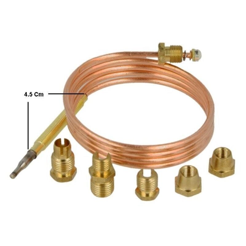 foto del prodotto termocoppia gas universale cucine e piani di cottura lunghezza 90cm