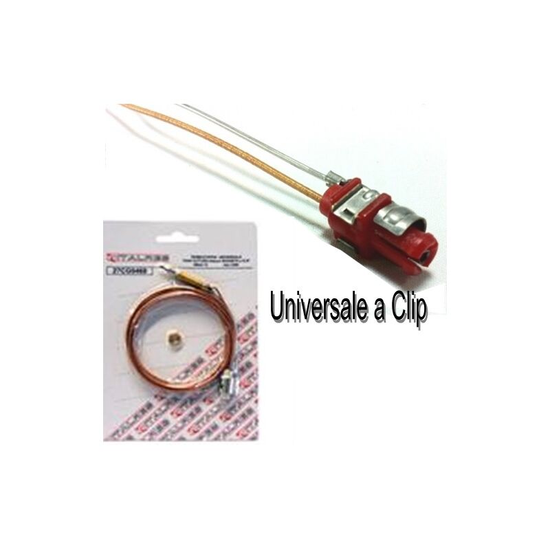 foto del prodotto termocoppia universale sicurezza gas whirlpool electrolux con clip 100cm