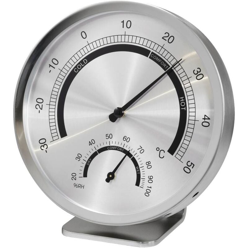 foto del prodotto termoigrometro argento 6034hic