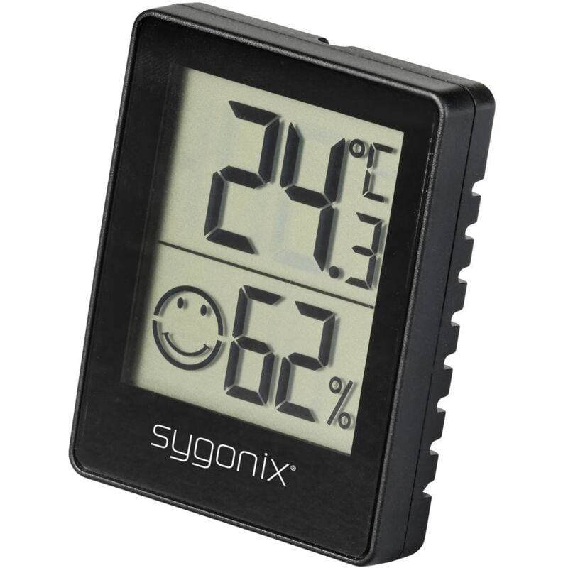 foto del prodotto termoigrometro nero sy 5268502 sygonix