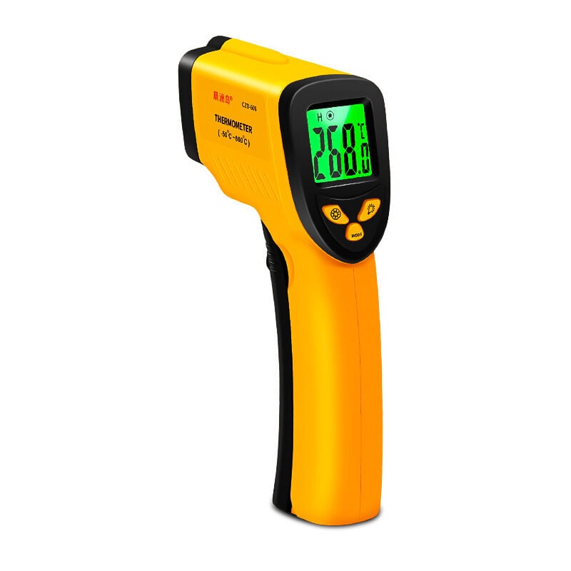 foto del prodotto termometro a infrarossi, termometro laser a infrarossi senza contatto da 50 c a 550 c, display lcd retroilluminato, non adatto per gli esseri umani