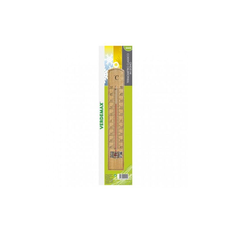 foto del prodotto termometro classico legno fagg