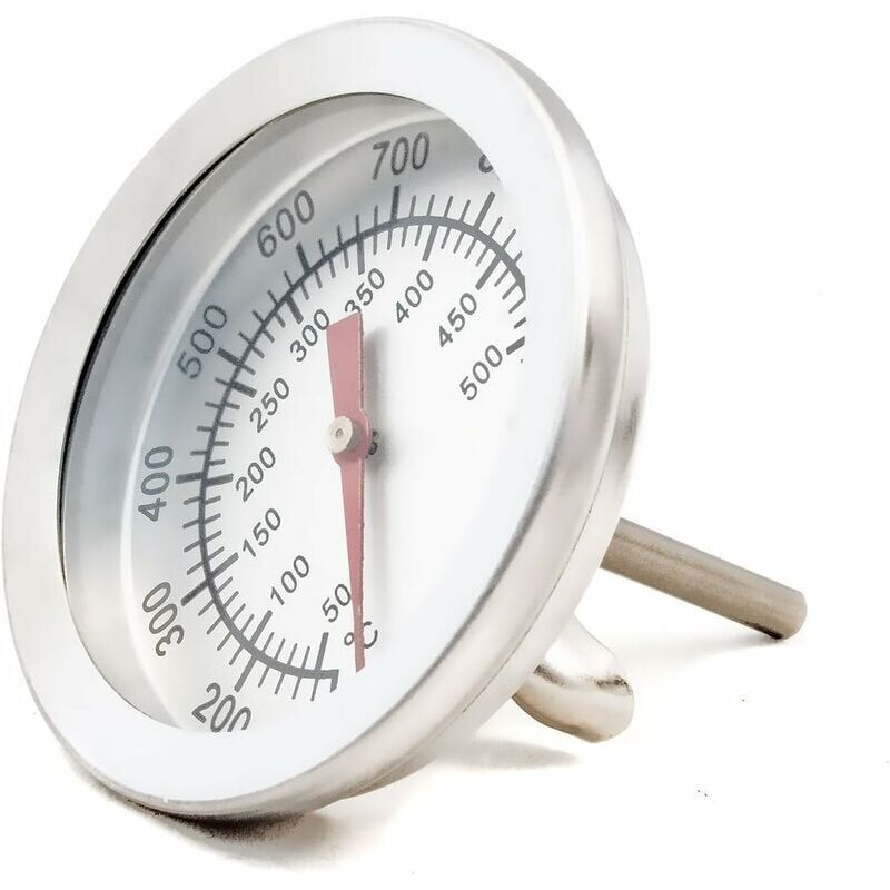 foto del prodotto termometro da cucina analogico resistente al calore per barbecue, forni, affumicatori, affumicatori. 10 c 500 c