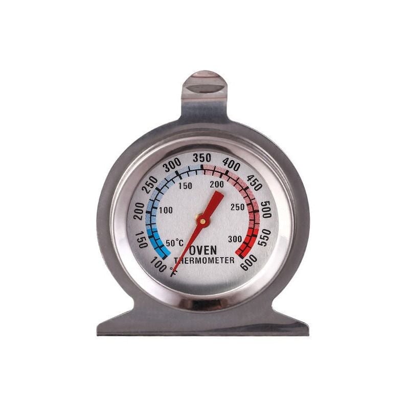 foto del prodotto termometro da forno 50 300 c 100 600 f, termometro da cucina in acciaio inossidabile per forno, grill, friggitrice, affumicatore, lettura istantanea