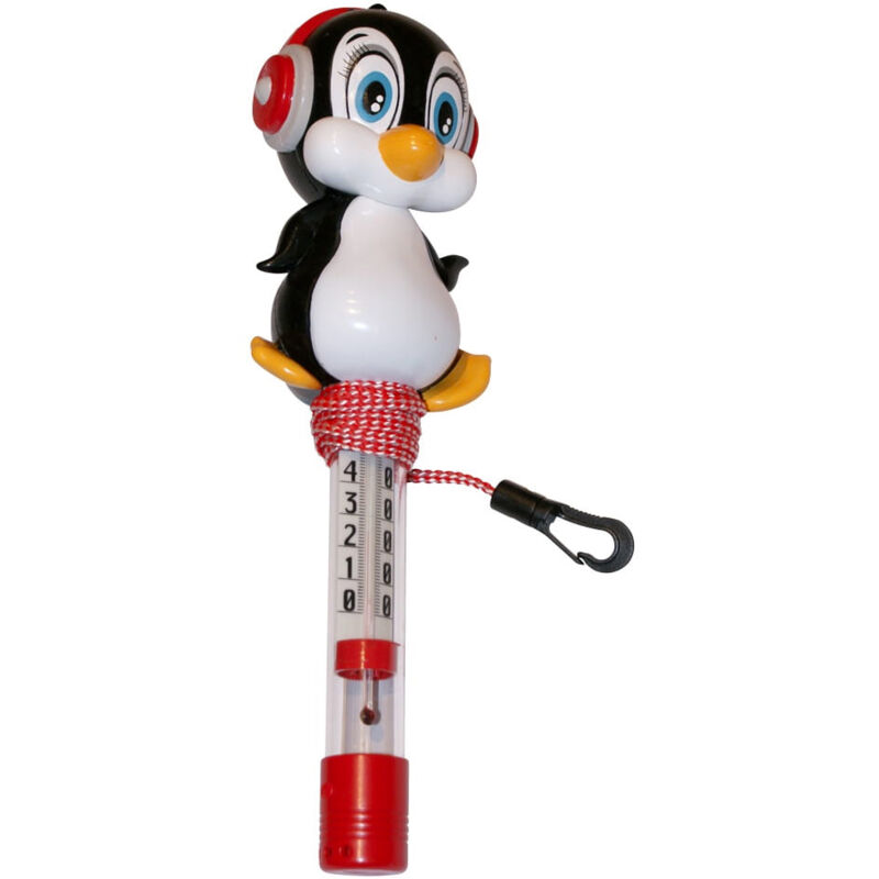 foto del prodotto termometro da piscina pinguino h 30cm