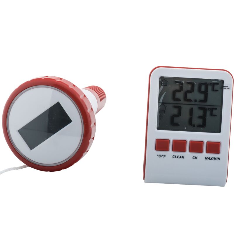 foto del prodotto termometro digitale senza fili per piscina o spa