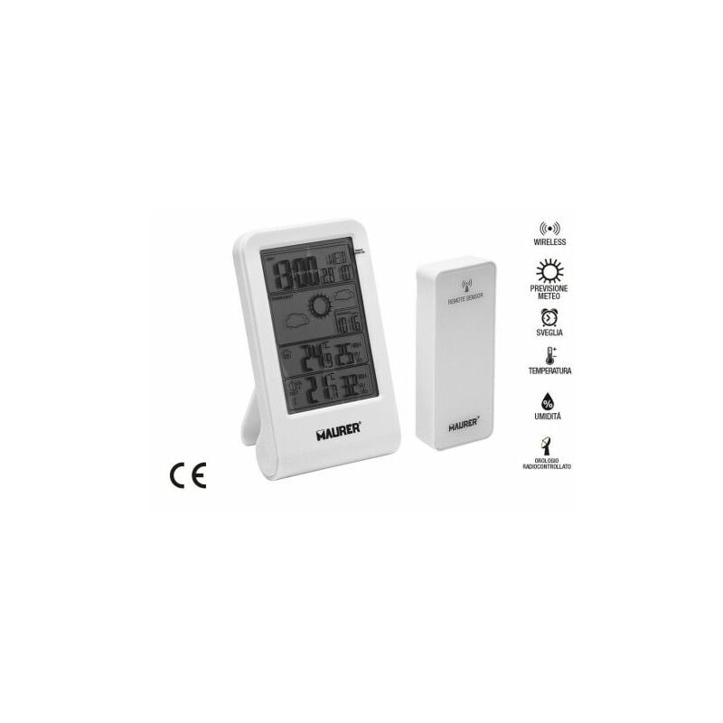 foto del prodotto termometro digitale wireless con stazione meteo 26982 