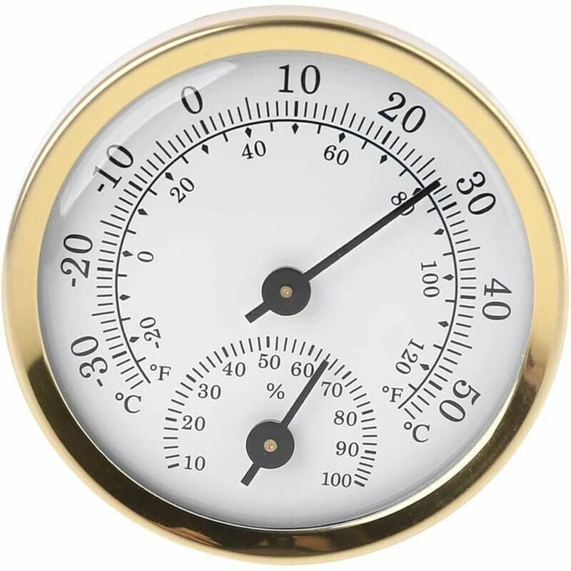 foto del prodotto termometro igrometro analogico per interni visualizzazione temperatura umidit 