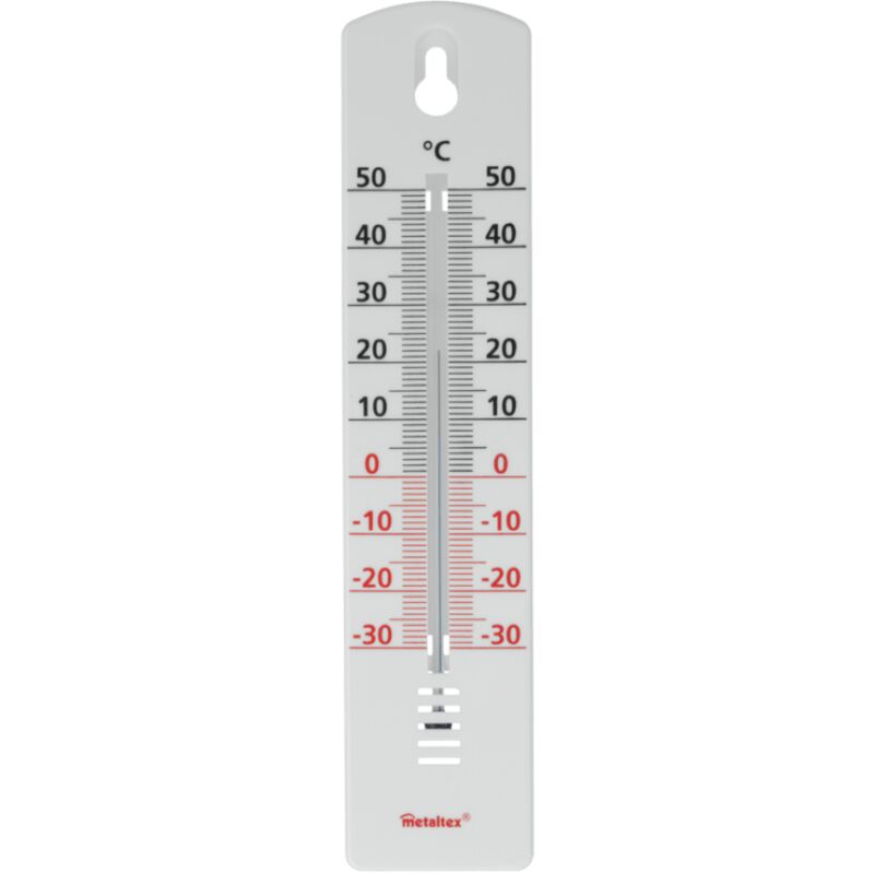 foto del prodotto termometro interno esterno plastica abs cm 20,5 set 5 pezzi metaltex