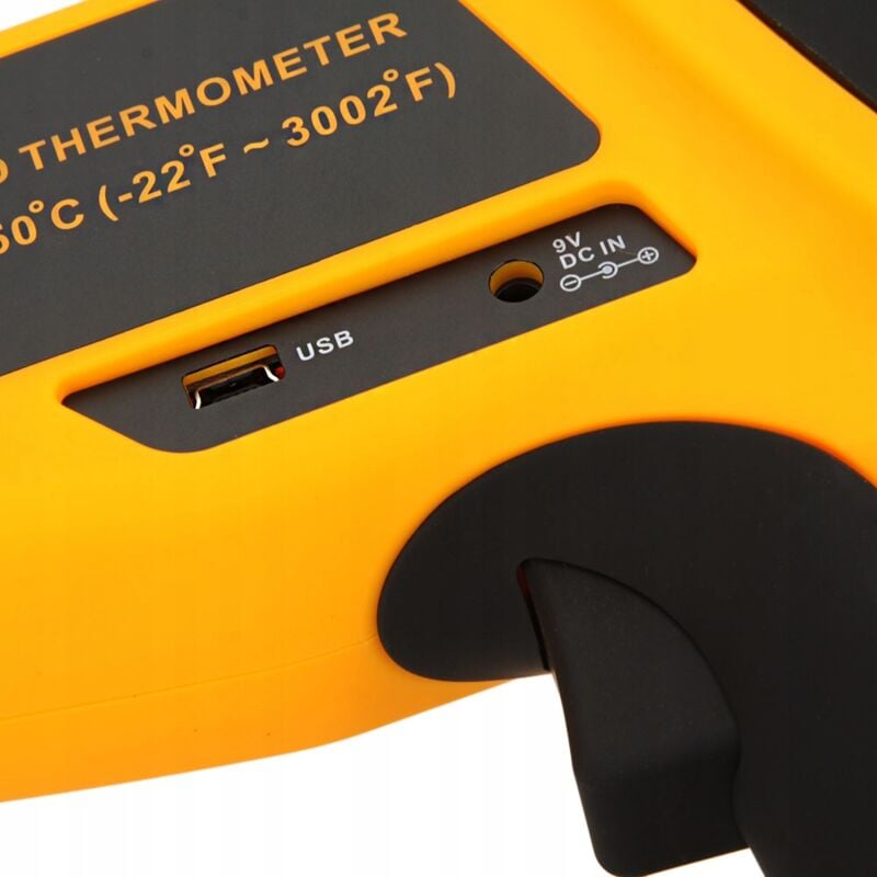 foto del prodotto termometro laser pirometrico, senza contatto 1650 usb