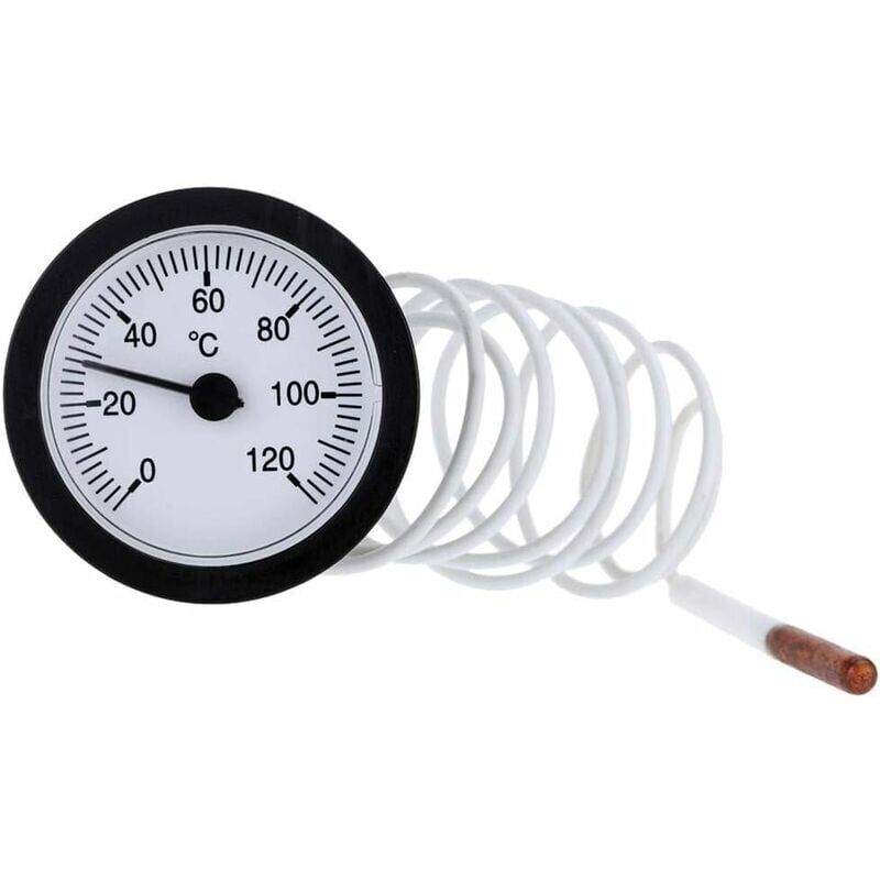 foto del prodotto termometro per barbecue da esterno da 6 cm in acciaio inox, indicatore di temperatura per barbecue, parti di ricambio per barbecue per cucinare al