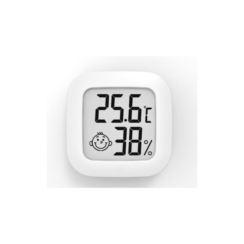 foto del prodotto termometro per interni, confezione da 2, misuratore di umidit , igrometro digitale, termometro per ambienti domestici, monitor di temperatura e