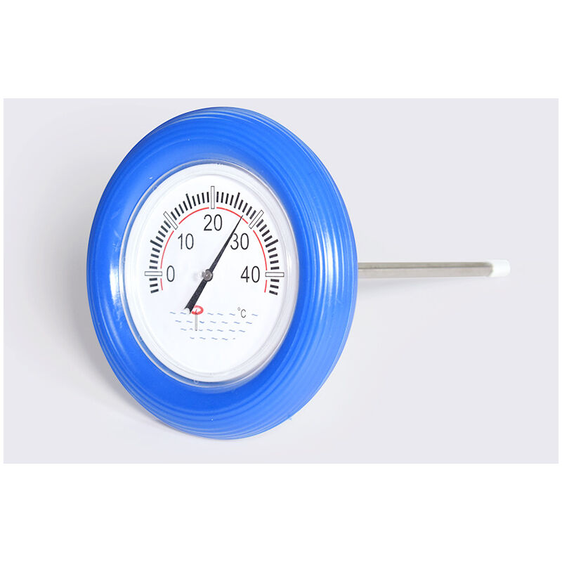 foto del prodotto termometro per piscina con anello galleggiante blu sollbry