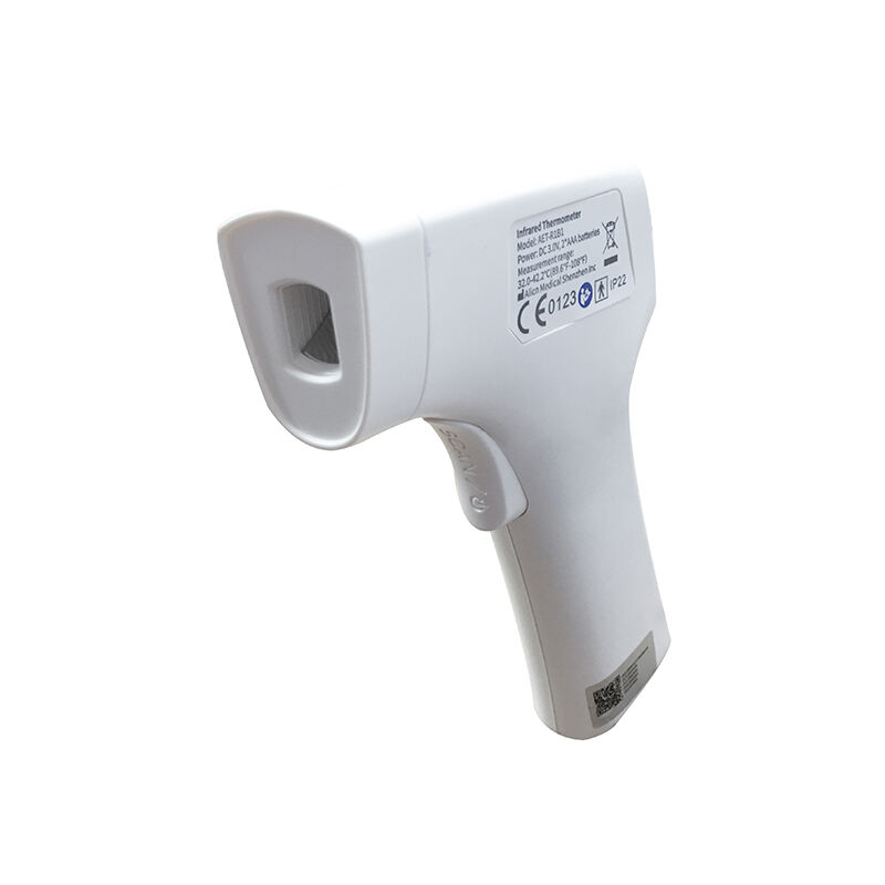 foto del prodotto termometro portatile elettronico ad infrarossi rilevamento temperatura senza contatto ltf teri cv