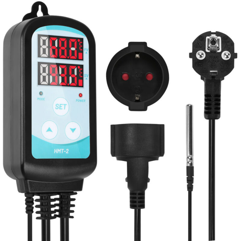 foto del prodotto termoregolatore termostato 230v 3000w termostato antigelo digitale swanew