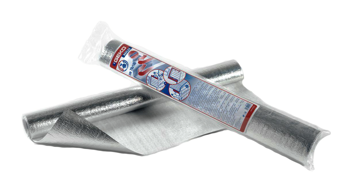 foto del prodotto termorifrangente poliet.c/film allum. cm.70x100 1600/2