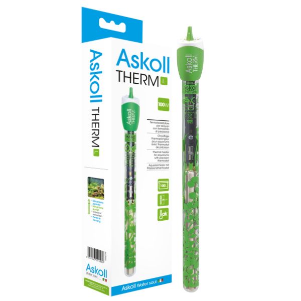 foto del prodotto termoriscaldatore per acquari therm askoll - modello l - lunghezza 28 cm - 1 ordine scegli lo sconto bzr5 bzr20 200 punti fedeltà